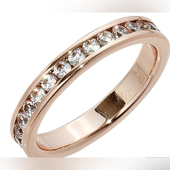 Park Lane Jewelry - NWT ROSE GOLD WITH ETERNITY CLASSIQUE RING WITH STONES Size 8 or 9